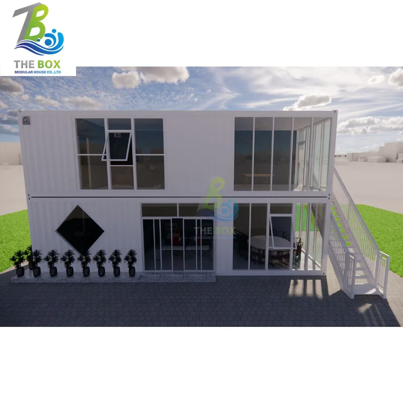 Good Quality 1 Year Instant House Two Story Prefab Houses Australia Portable Shipping Containers