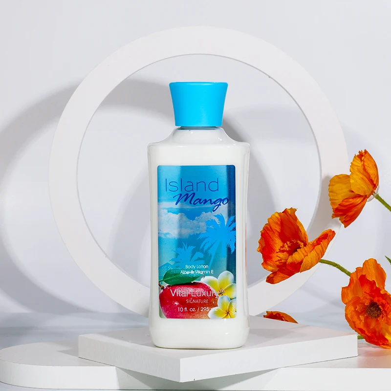 OEM High Quality Organic Coconut Oil Body Cream Moisturizing and Brightening Body Lotion