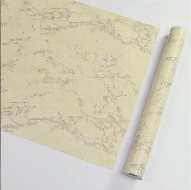Kitchen oil oil sticker waterproof marble furniture film self-adhesive wallpaper tile table top cabinet stickers