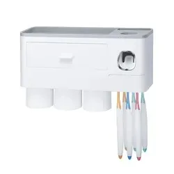 Professional Manufacturer Toothbrush Holder Rack Toothpaste Dispenser Toothbrush Holder