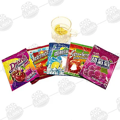 Our wholesale fruit drink powder strawberry grape watermelon cherry powder lemon taste all kinds of fruit flavors can be drunk