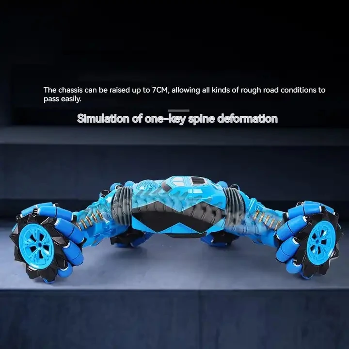 2.4g 360 Rotation Drift Dual Remote Control Twister Car High Speed Off Road Rc Stunt Car With Hand Sensor And Controller