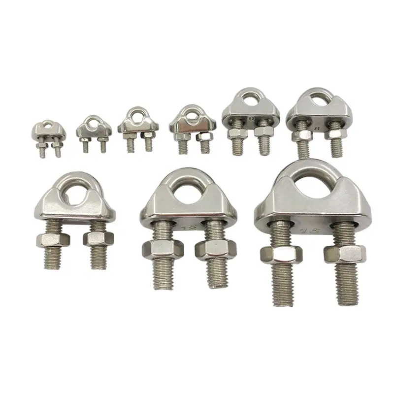 Stainless Steel Wire Rope Cable Thimbles Eyelet Loop Rigging