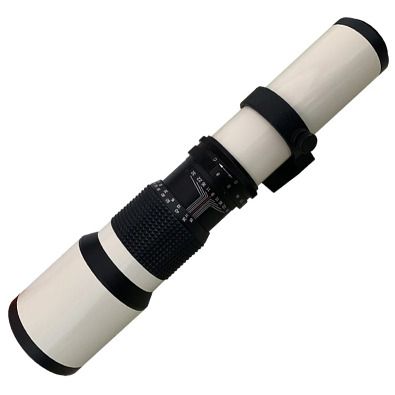 Kapkur new design 500mm f/8 preset camera lens for Canon EF mount  for Ni-kon mount