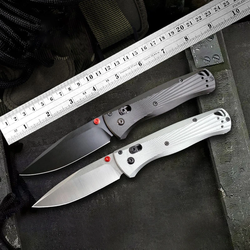 Outdoor Box Cutter Utility Knife Art Knife Single Blade Aluminum 3cm Width Metal 9Cr14Mov Steel Stainless Color Design Handle