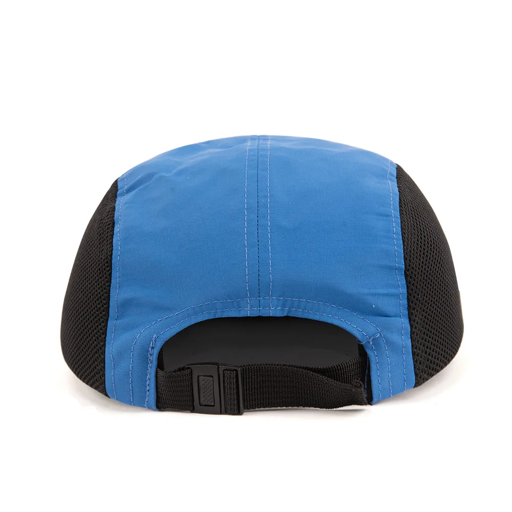Aung Crown High Quality 5 Panel Flat Brim Waterproof Camper Hat Adjustable Size Unstructured 5 Panel Sport Running Cap
