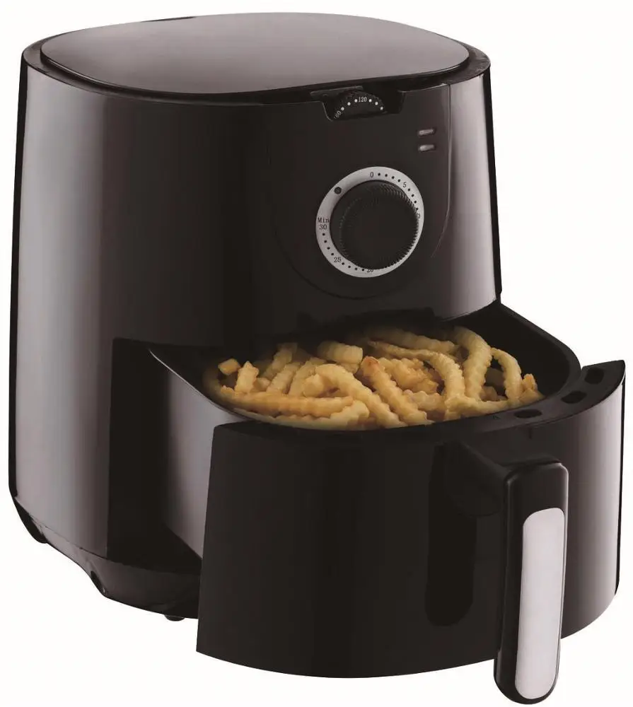 4.5L 1000W Digital Touch Screen Control Automatic Free Deep Air Fryer Without Oil