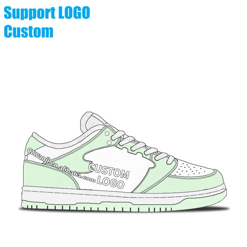 Wholesale Custom Sneakers Shoes Logo Fashion High Quality Brand Men Sport Shoes Men Running Shoes custom designer  logo sneakers
