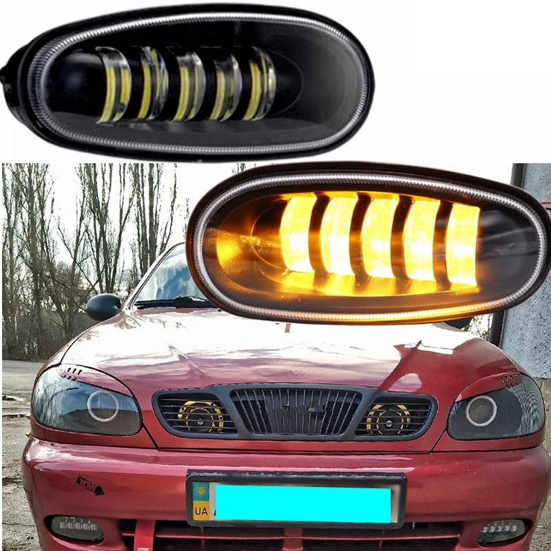 Auto Lighting Systems Led Light For Chevrolet Led Fog/Driving Lights For Daewoo Chevrolet Lanos Sens PTF 50W