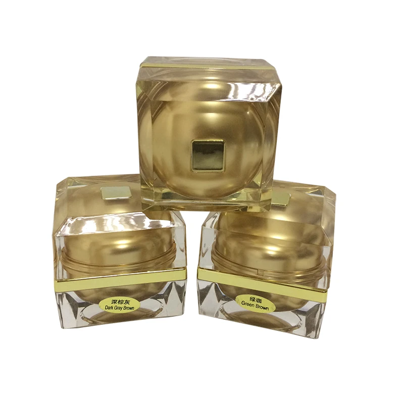 BL Nature Gold Bottle Permanent Makeup Tattoo Pigment Kit For Eyebrow