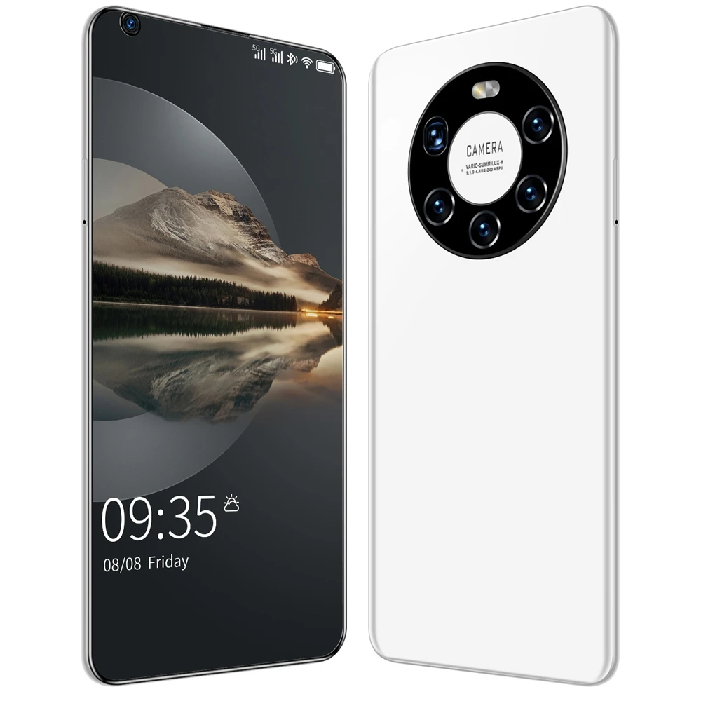 Fast Shipping Mate41 pro 7.2 inch 21MP+50MP 12GB+512GB Mobile Android Smartphone 10 Core Full screen Cell Phones