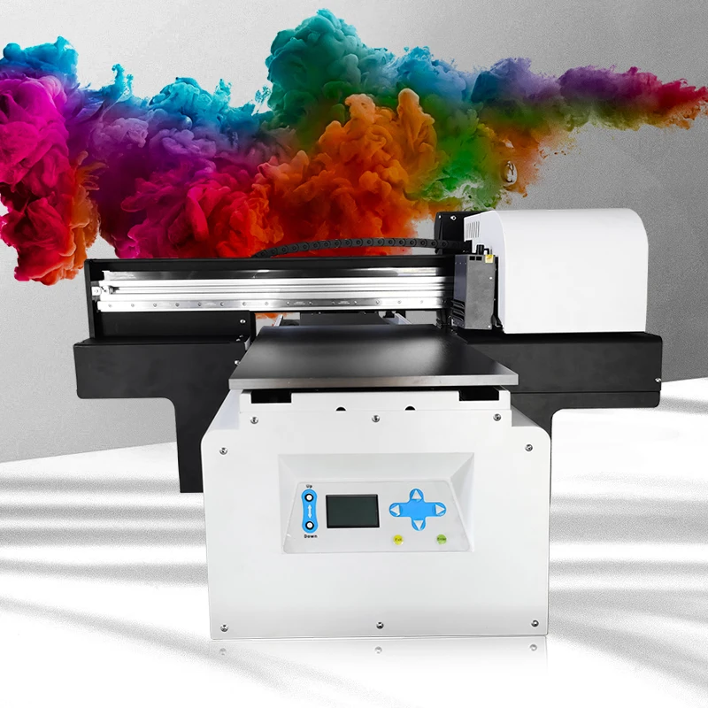 Digital Printer 3050 A3 UV Flatbed Printer For Leather,T-Shirt,Wood,Glass,uv printer manufacturer direct selling equipment
