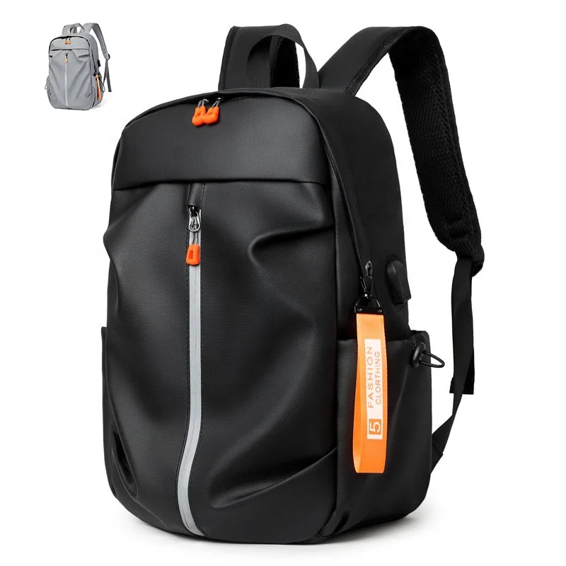 Пользовательский логотип водонепроницаемый большой емкости USB Зарядка для путешествий походы бизнес рюкзак ноутбука