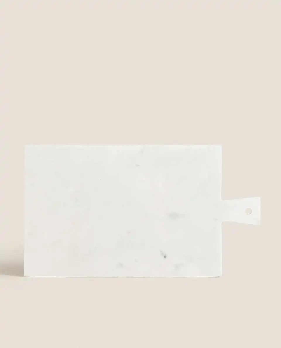 stonekocc Nordic Modern Simple Natural Marble Stone Kitchen Chopping Board Western Plate Home Decoration Ornament