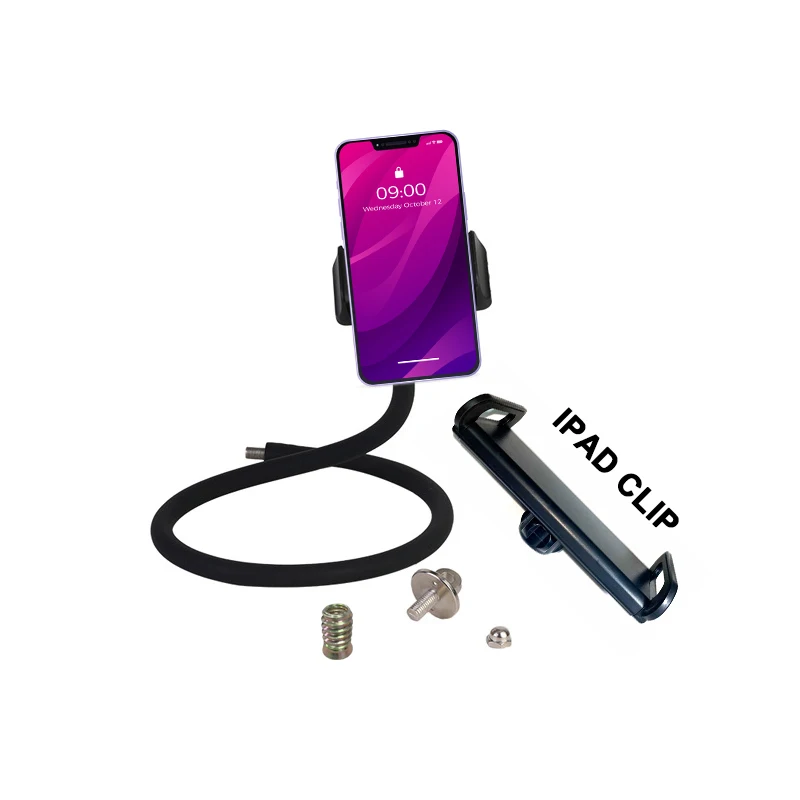 Electric Sofa Mobile Phone Holder 90cm Long Soft Silicone Wrapped Metal Supported electric rocking chair Mobile Phone Holder Rod