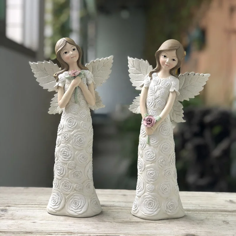 Resin Cherub Figurines For Gifts