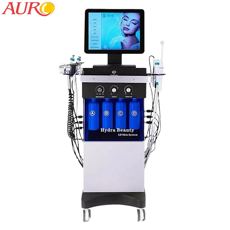 Au-S520 Auro 14 in 1 Multifunctional Hydrodermabrasion Facial Machine