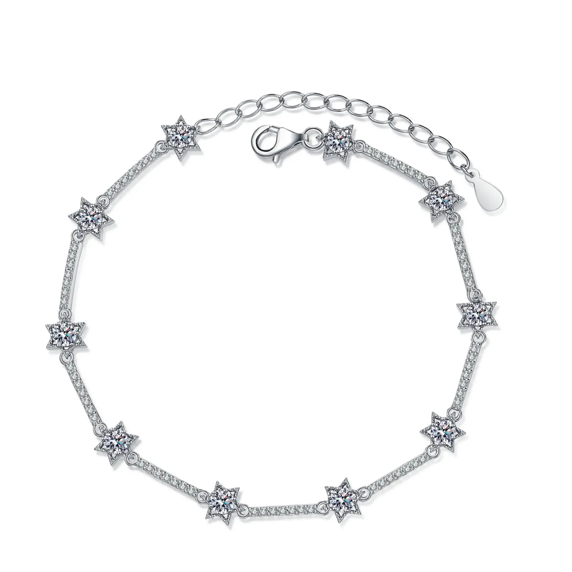Modern Novel Design China Wholesale Bead 925 Silver Bracelet