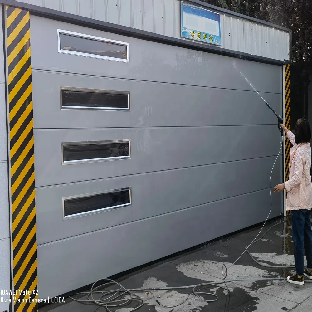 New Design Modern Automatic Mirror Garage doors
