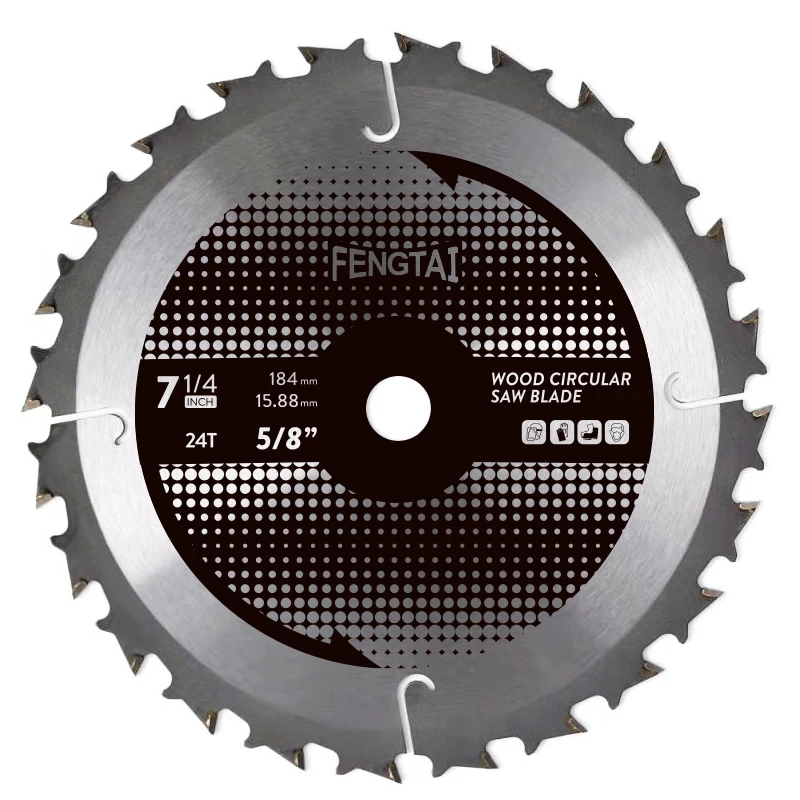 184mm 24T TCT Wood Saw Blade for General Purpose Cutting