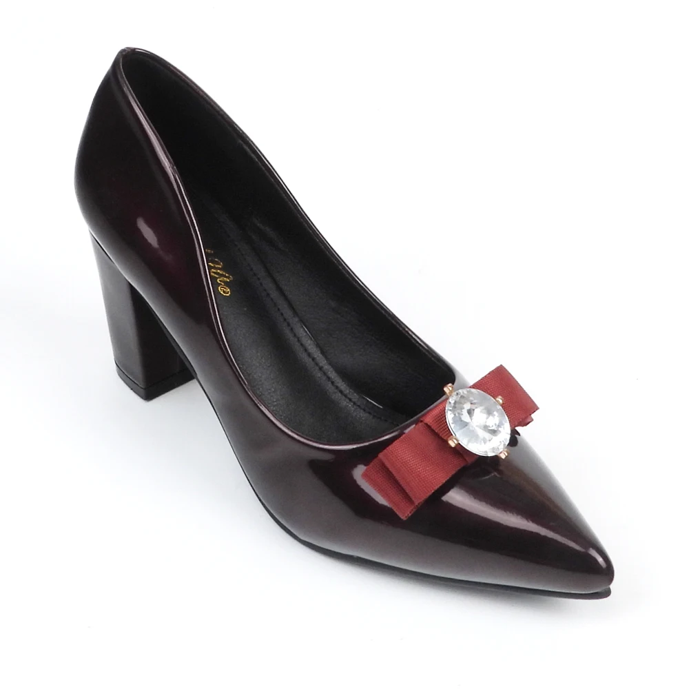 Fancy Bow Shape Rhinestone Shoe Clips Accessories Decorative Shoe Buckle