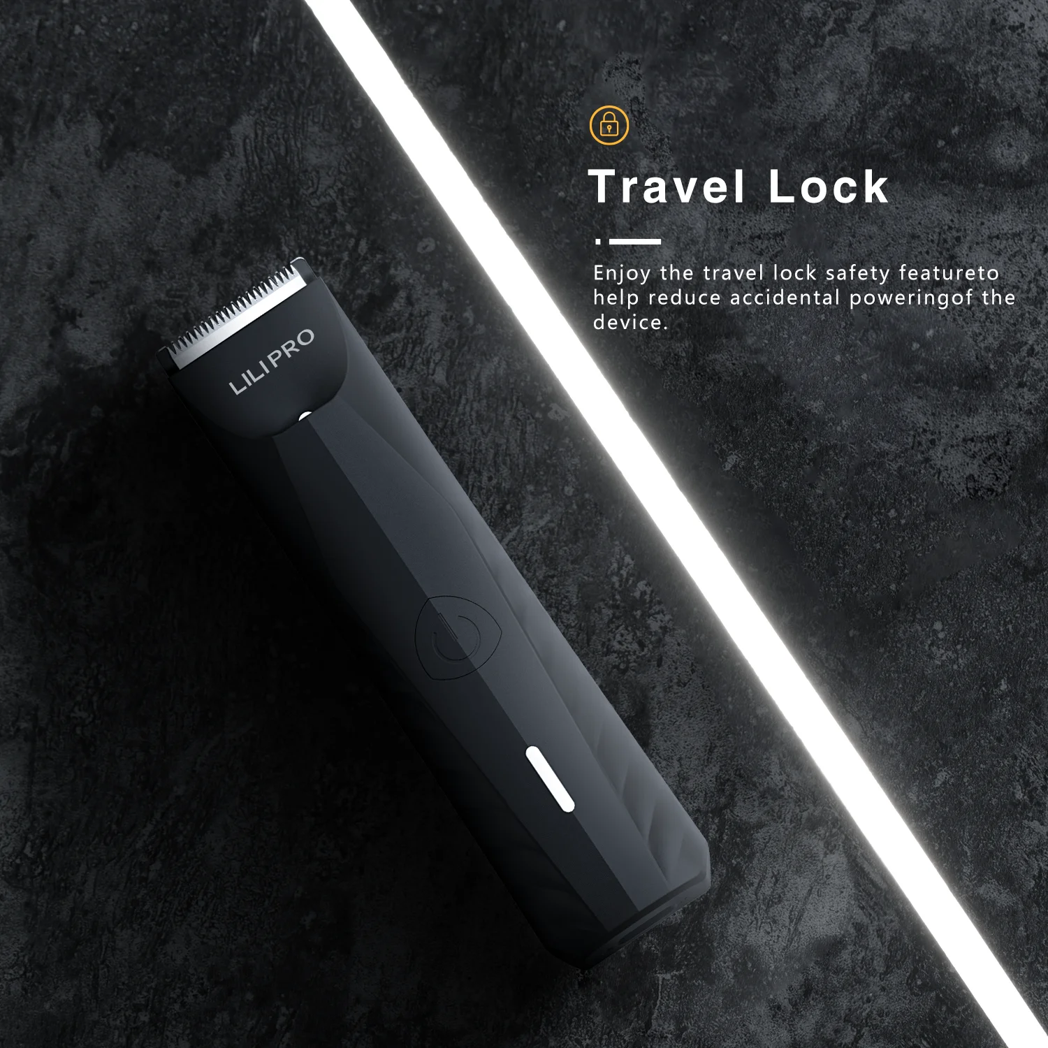 LILIPRO B4 Waterproof Electric Shaver Groin Sensitive Private Parts Intimate Shaver Body Hair Trimmer