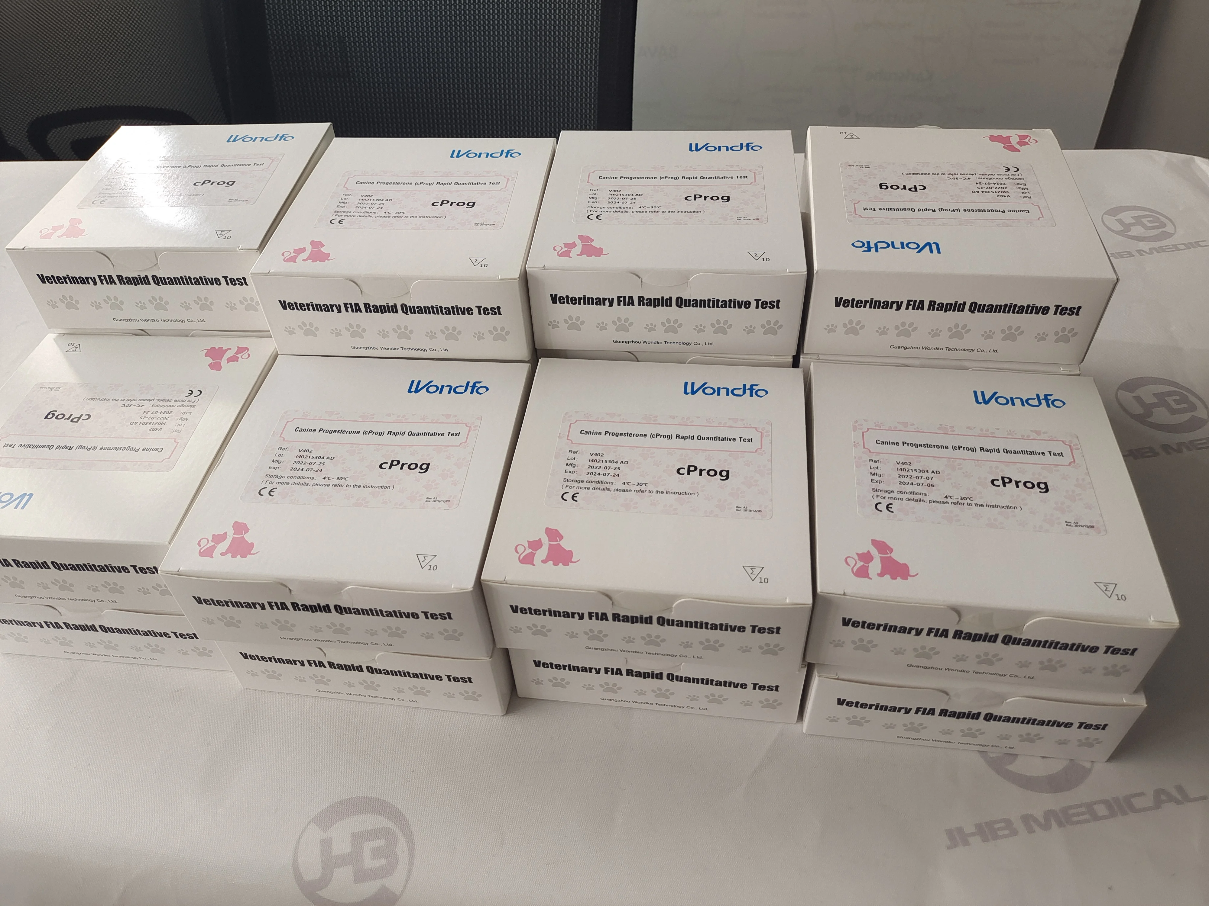 Wondfo Vet Prog Test Kit Reagent for Dog Vet CProg TSH HbA1c Cortisol cCRP cNT-proBNP YG101 YG102