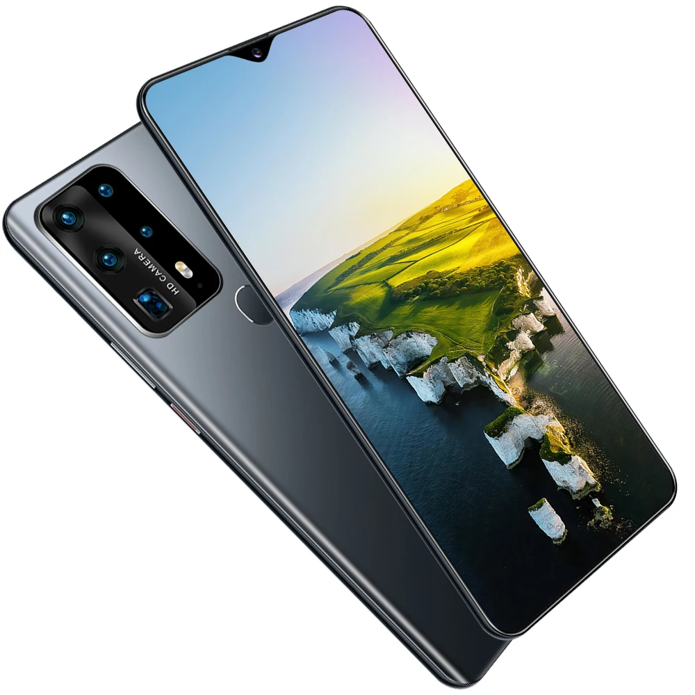 
New Products 5.5 Inch Waterdrop screen smart phone P400 8 G RAM 256G ROM Deca Core Android Mobilephone 