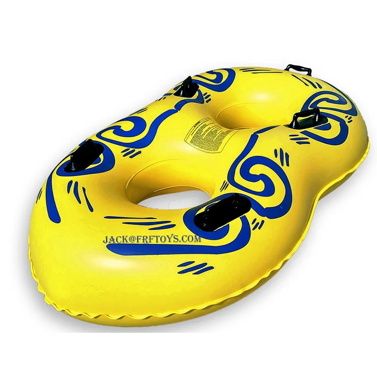 Summer Water Play Fun Inflatable Double Water Park Tube Water Slide Tube Waterpark Double Tube