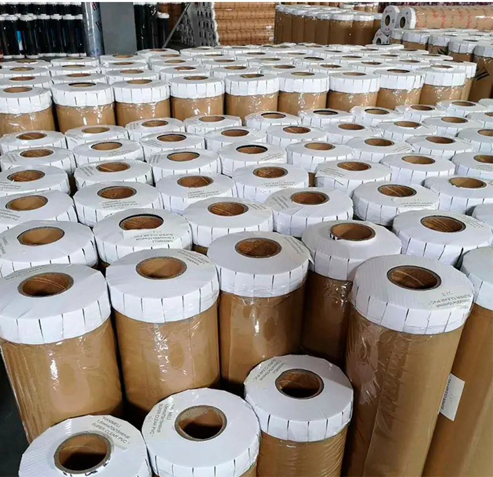 Пленка ПВХ нормальная прозрачная clear-pvc-film-0.8mm Прозрачная Жесткая пленка пластиковая