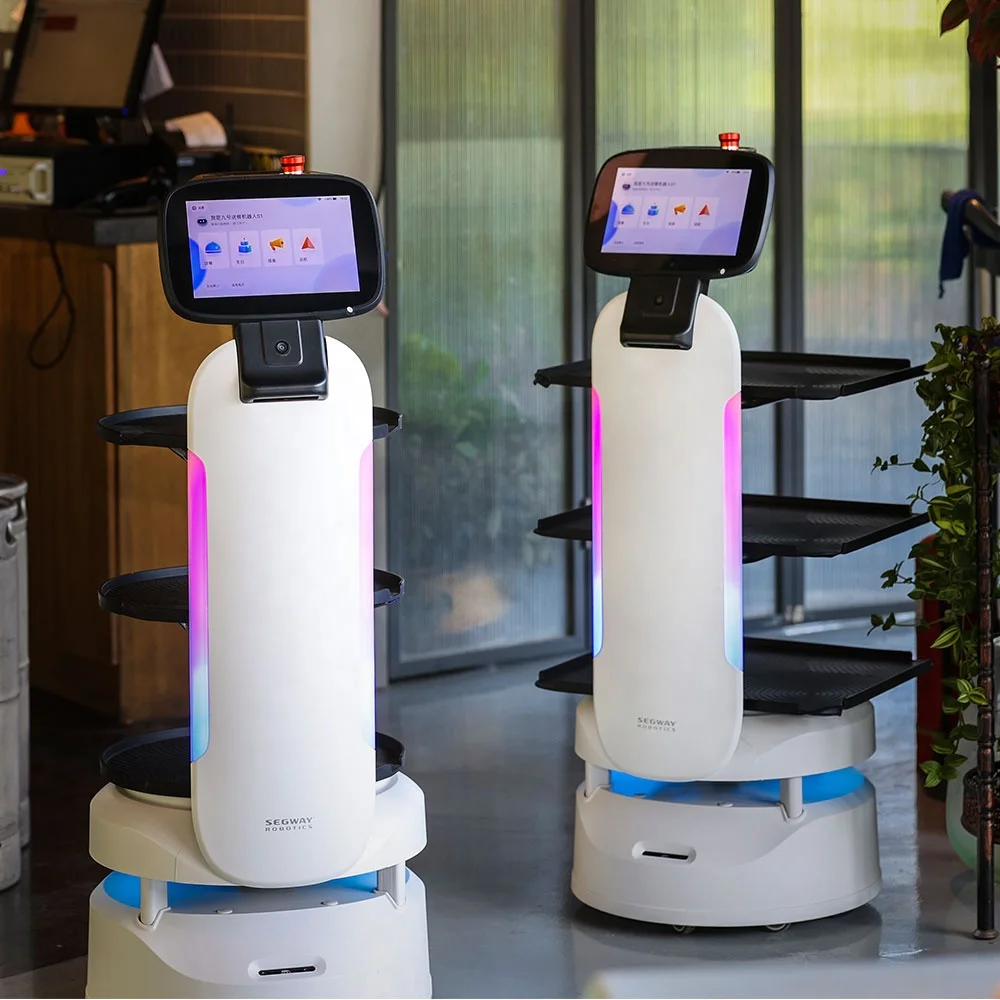 Segway AI logistics intelligent home outdoor package parcel fast delivery robot chassis