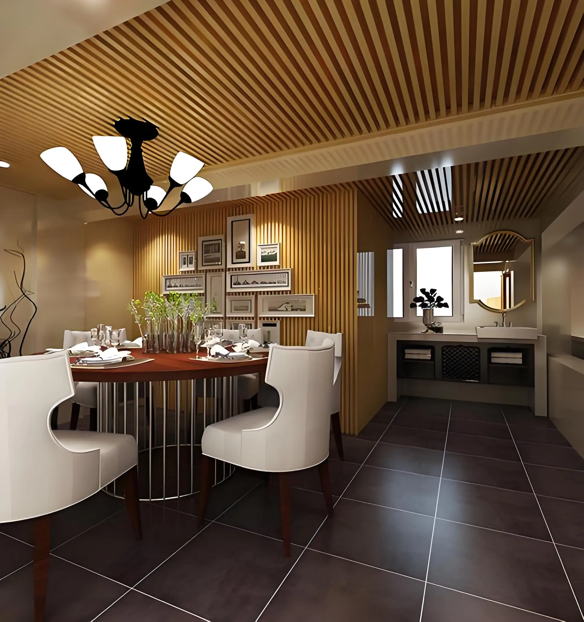 WPC Wall Panels & Boards Room Divider for Home Decor and Privacy Division