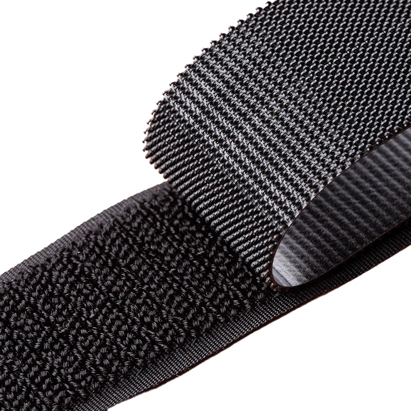 Soft and Smooth Fastening Fabric Back to Back Hook Hot Sale 14.5mm*50m Hook Loop Shoes Injection Tape Clip in Customized Color