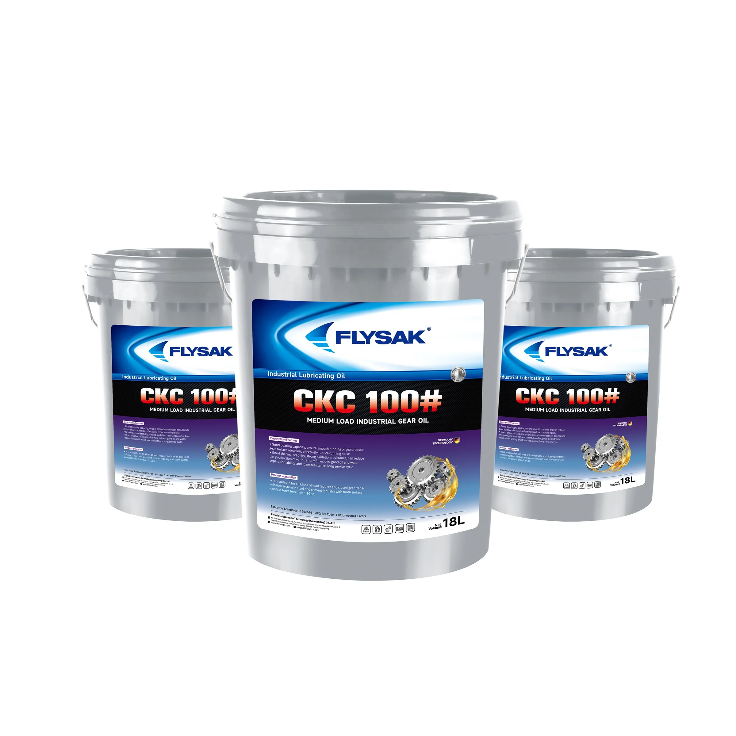 FLYSAK Manufacturer industry gear oil for wholesale L-CKC Medium Load 100#