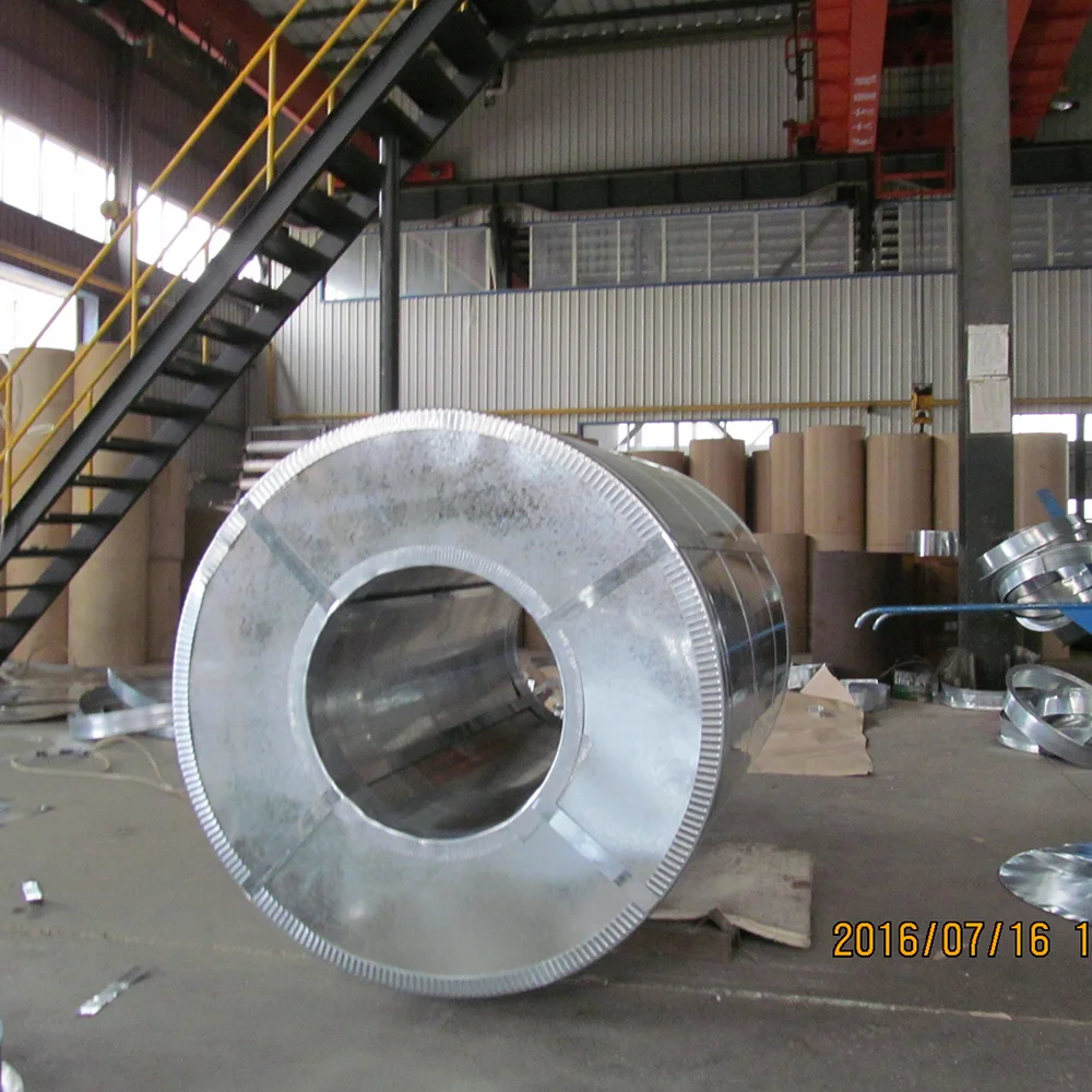 Promotion Blue Sky 3D Wooden Pattern Az150 Astm A792 / 2.0 Mm Galvanized Steel Coil