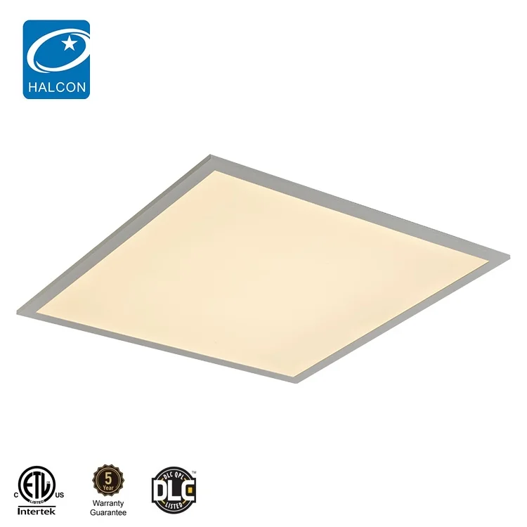 Recessed Mounted Office School Hospital 60x60 Led Lights 2ft 4ft 20w 30w 40w 50w Square Led Panel Light