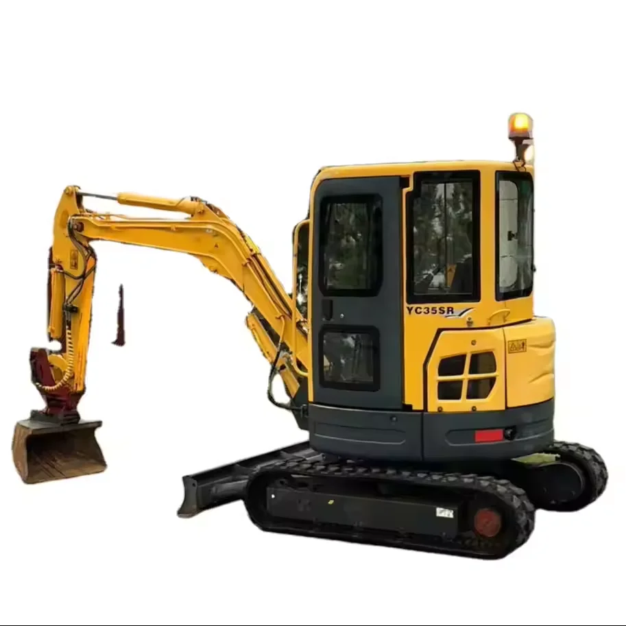 Factory price China YuChai Mini 1.8ton Excavator Zero Tail YC18SR Hot Sale