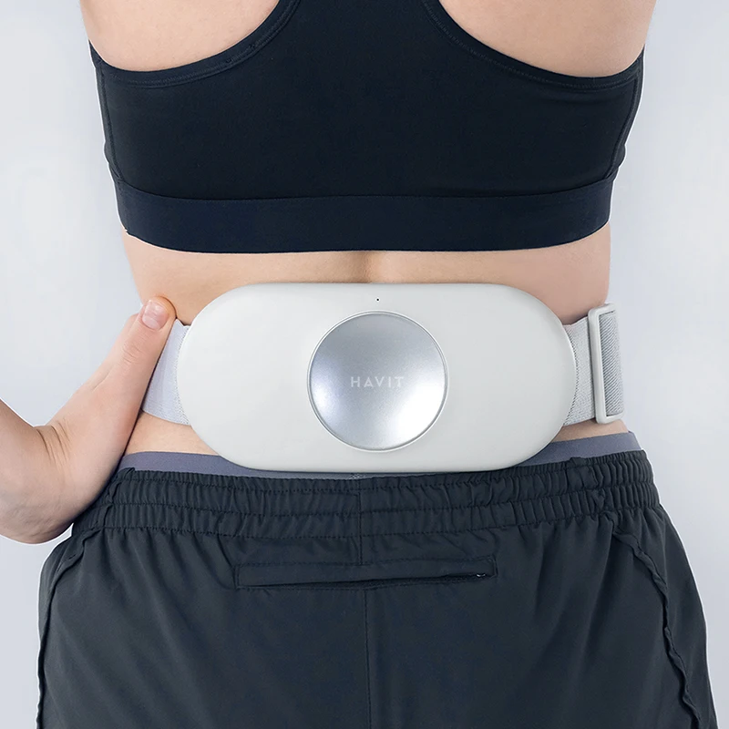 Havit WM1750 Waist Massage Heat Uterus Portable Warm Palace Uterus Waist Belt Women Period Pain Massager Relief