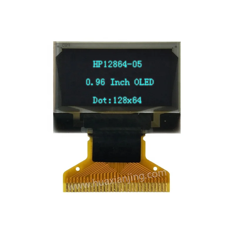0.96 Inch OLED Blue SSD1306BZ 6800/8080 I2C 30 PIN 128*64 Oled Display