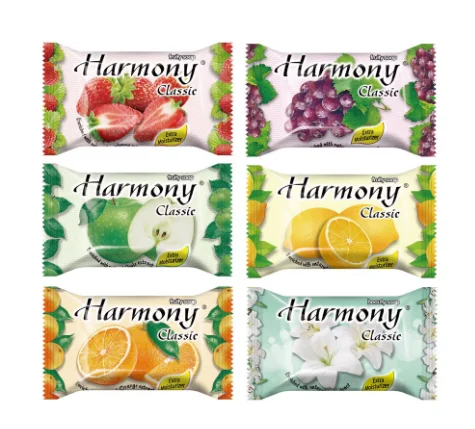 70g Harmony soap fruit soap wholesale OEM Customized Brand  Logo Fruit Bar  Washing Hand Soap Liquid hot sale