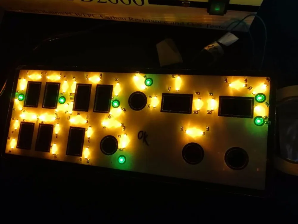 flex FPC LED metal dome switch membrane keypad