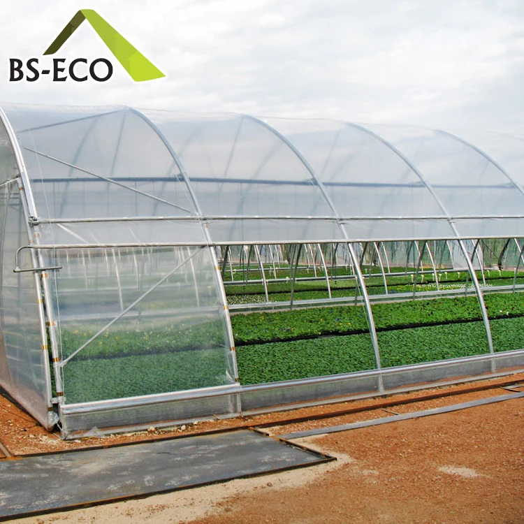 
Easily Assembled Plastic Film Portable Walk-In Garden greenhouse price 