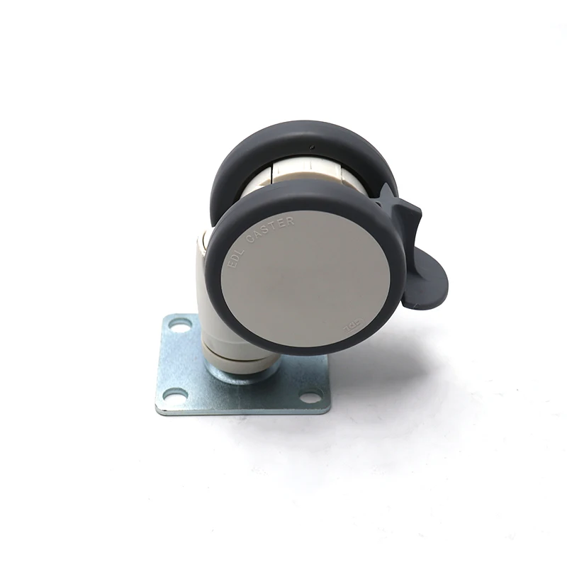 Плоские красные/оранжевые ролики из полиуретана с железным сердечником 4, 5, 6, 8 дюймов, ролики для тележек, хорошие Твердые ролики для обработки материалов на колесах