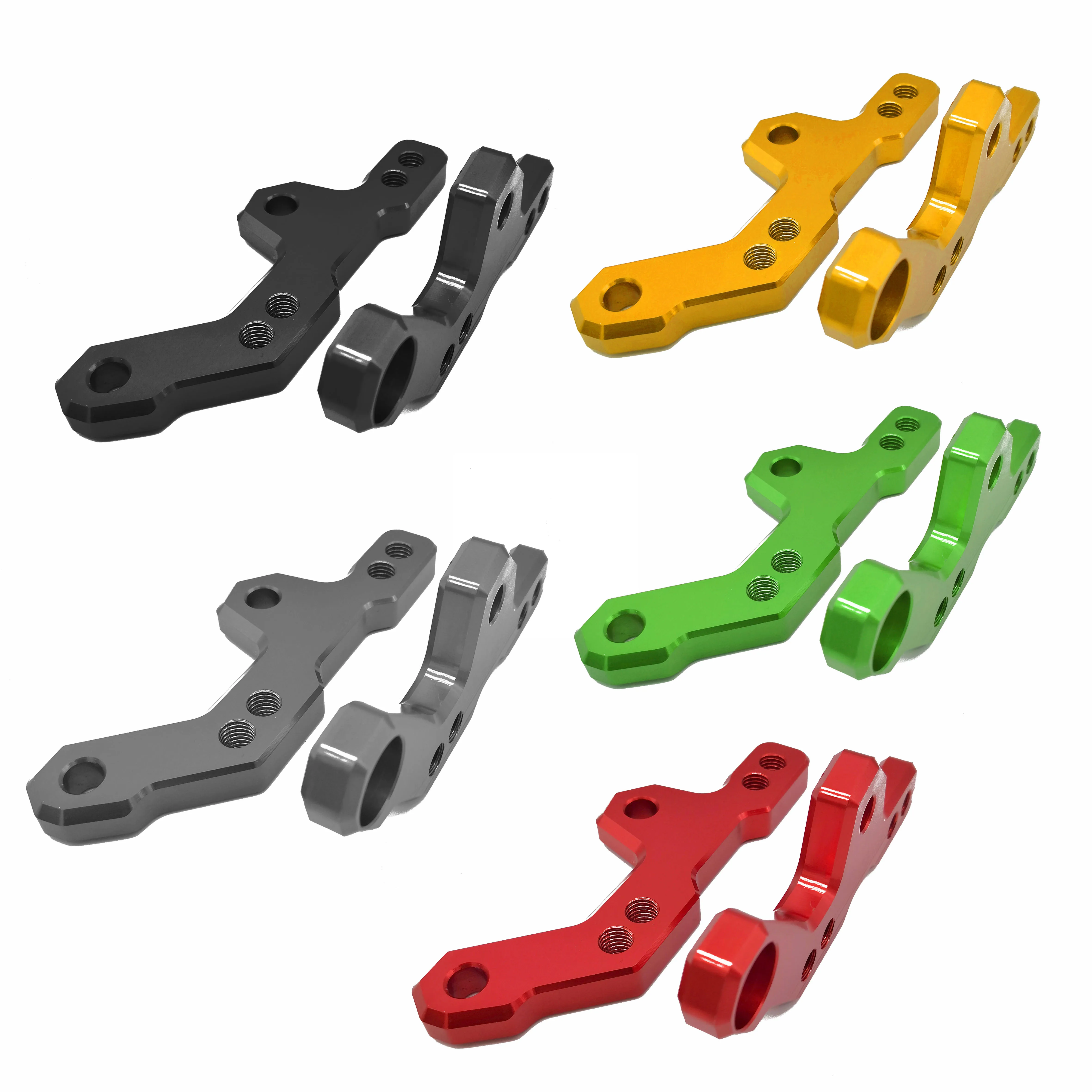 
Motorcycle CNC Aluminum Footrests Foot Pegs Rearset For Kawasaki NINJA 250 300 NINJA250 NINJA300 ZX-300R Z250 Z300 