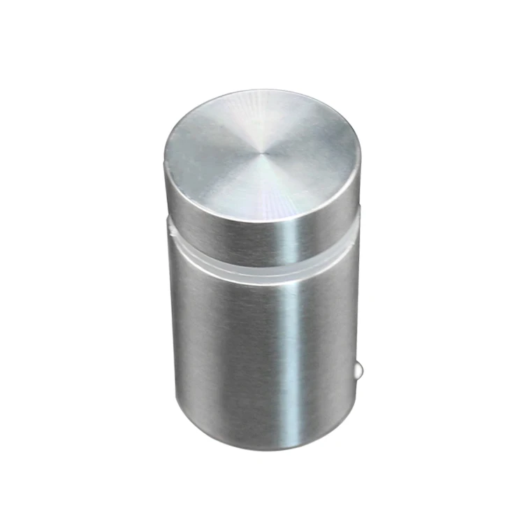 Tempered Glass Stair Railing Fitting 50mm Glass Fixed Hardware Advertising Nail Glass Standoff adjustable
