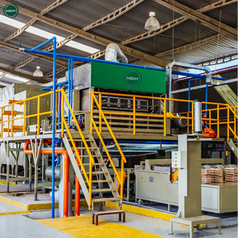 Used paper egg tray making machine/equipment automatic egg carton machine production line