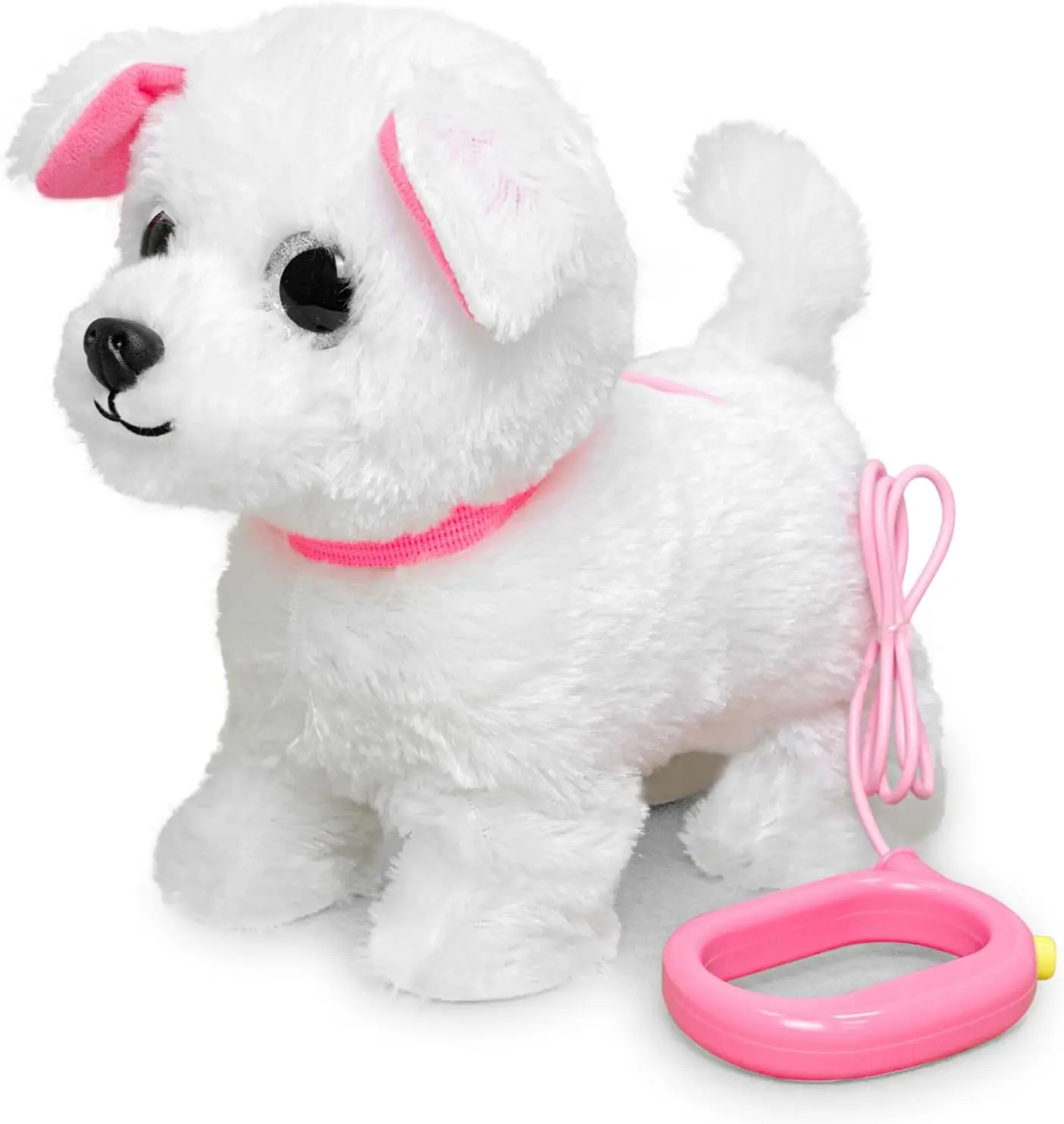 Factory Direct Cute Plush Electric Pet Dog Toys Custom Plush Toy Puppy Family Walking Stuffed Animal Toys For Girl and Boy