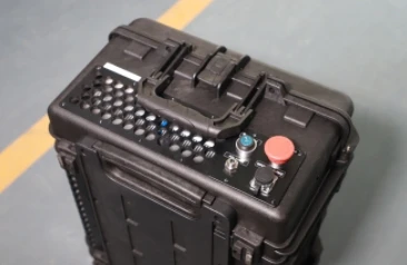 200w JPT Small  Luggage Type laser cleaning machine