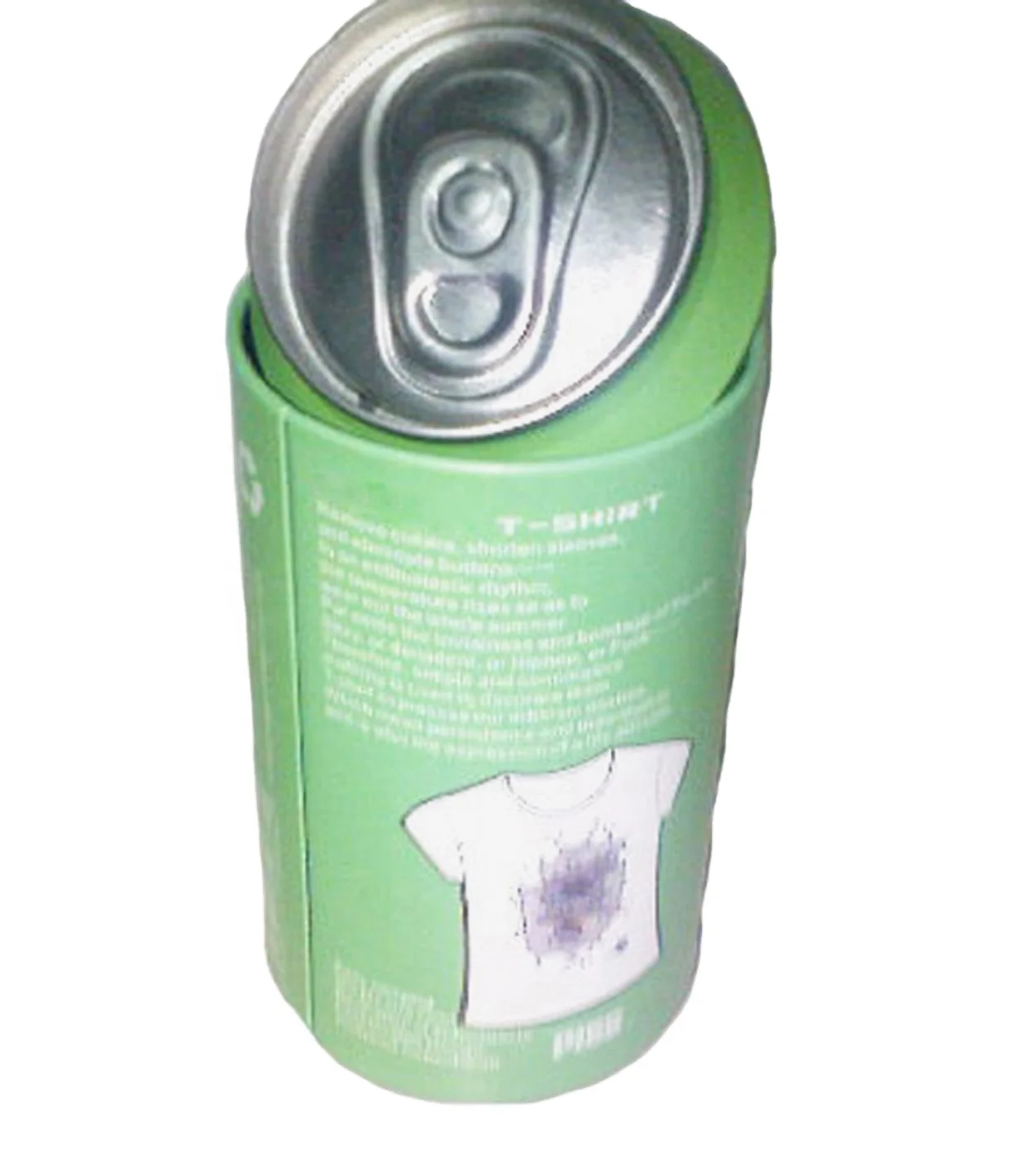 Manufacturer Custom Round 330ml Soda Beverage Beer Can Shape Gift T-shirt Packaging Tin Box