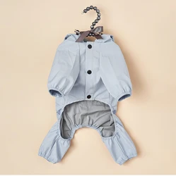 New Arrival Fashion Waterproof Reflective Cat Dog Clothes Outdoor Dog Rain Coat